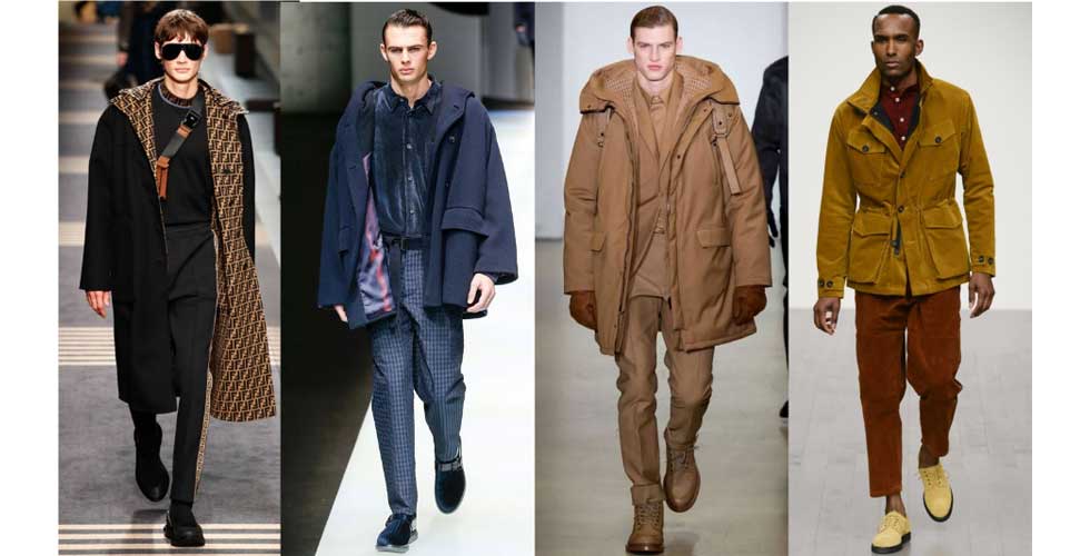 Тенденции мужской моды Осень Зима 2018