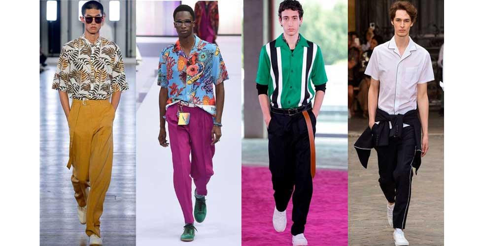Тенденции мужской моды Весна Лето 2018